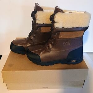 UGG Kids Brown Winter Boots NWOT